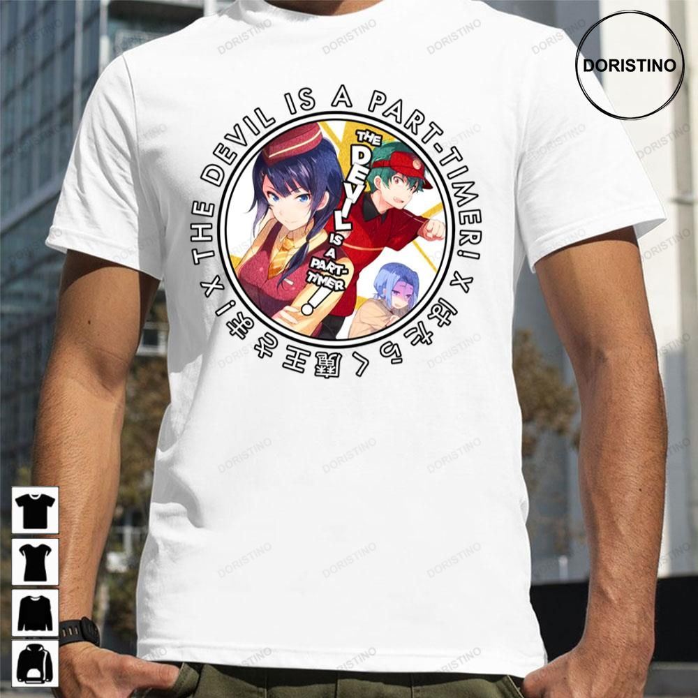 The Devil Is A Part-timer Characters Limited Edition T-shirts